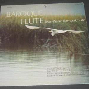 Vivaldi Flute Concerti – Rampal / Veyron-Lacroix . Sine Qua Non ?– SQN 7778 lp
