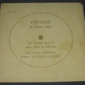 Vivaldi Il pastor fido – Rampal / Veyron-Lacroix LES DISCOPHILES DF 730.017 lp