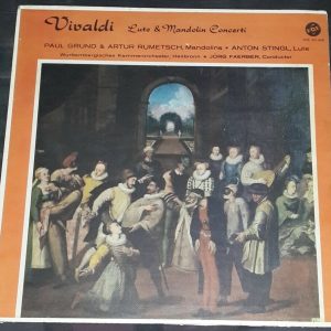 Vivaldi Lute And Mandolin Concerti Rumetsch Grund Stingl VOX STDL 501.060 LP EX