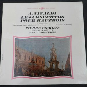 Vivaldi oboe concertos pierlot / i solisti veneti /  scimone ERATO STU 70404 lp