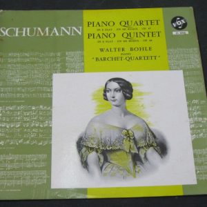 WALTER BOHLE / THE BARCHET QUARTET schumann piano quintet VOX PL 8960 lp 1958