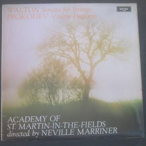 Walton Strings Sonata  Prokofiev Visions Fugitives Marriner  Argo ZRG 711 LP EX