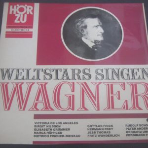 Weltstars singen Wagner  Fischer Dieskau Los Angeles Nilsson Etc  EMI LP EX