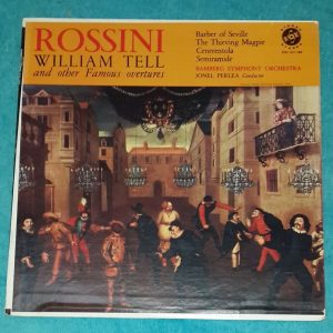 William Tell And Other Famous Overatures   Jonel Perlea   VOX STPL LP EX