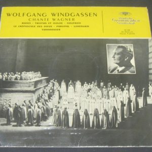 Wolfgang Windgassen Chante Wagner  DGG 19106 lp Tulip label 50’s RARE