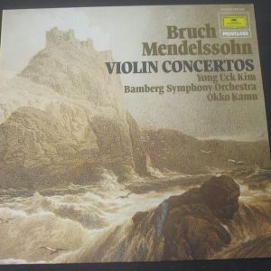 Yong Uck Kim / Okko Kamu – Bruch / Mendelssohn Violin Concerto DGG 2535294 lp
