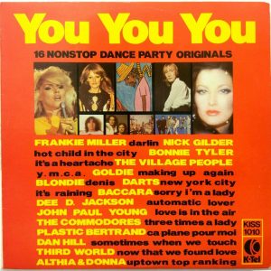 You You You – 16 Nonstop Dance Party Originals LP Comp Israel 1978 Blondie