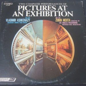 ASHKENAZY / MEHTA Pictures At An Exhibition LONDON FFRR CS 6559 LP 60’s