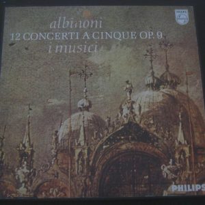 Albinoni 12 Concerti A Cinque I Musici  Philips S-C 71 AX 305 3 LP Box EX