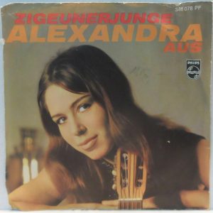Alexandra – Zigeunerjunge / Aus 7″ Single Germany 1967 pop Schlager Philips