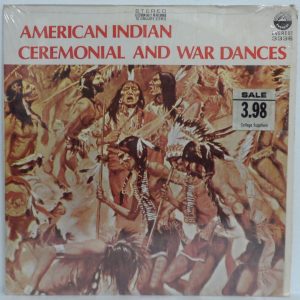 American Indian Ceremonial and War Dances LP 12″ Vinyl record EVEREST 3336