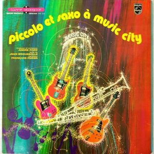 André Popp, Jean Broussolle, François Périer – Piccolo Et Saxo A Music City 10″