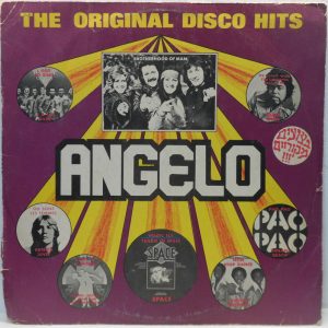 Angelo – The Original Disco Hits LP Disco Cover Version Israel Only VERY RARE