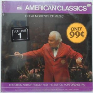 Arthur Fiedler and The Boston Pops Orchestra – American Classics LP Sealed copy