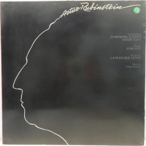 Arthur Rubinstein – Schumann / Ravel / Debussy / Albeniz LP RCA RL 13850