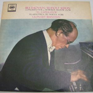 BEETHOVEN – Concerto No. 5 EMPEROR Rudolf Serkin Leonard Bernstein CBS 5064