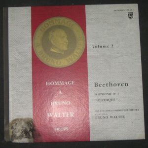 BEETHOVEN Symphony No 3 BRUNO WALTER Philips L 09.425 L Gatefold lp