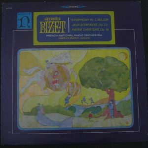 BIZET Symphony in C Major Jeux D’Enfants Patrie . Munch NONESUCH H-71183 lp