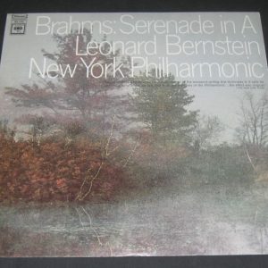 BRAHMS – Serenade in A BERNSTEIN NYP Columbia lp