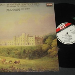 Bach BRANDENBURG CONCERTOS 1/3/4 MAKSYMIUK  EMI lp