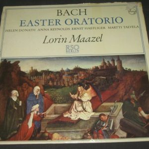Bach – Oster Oratorium Maazel , Donath , Reynolds , Haefliger , Philips lp