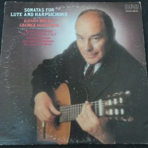 Bach Vivaldi ‎– Sonatas For Lute & Harpsichord Malcolm Bream RCA AGL1-4139 lp ex