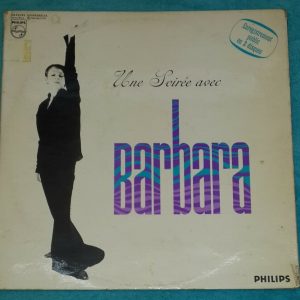 Barbara – Une Soirée Avec Barbara Philips 844 956/57  2 LP France Chanson
