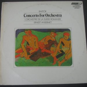 Bartok – Concerto For Orchestra Ernest Ansermet London ffrr STS-15110 lp EX