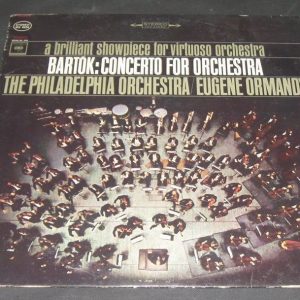 Bartok – Concerto for Orchestra , Ormandy COLUMBIA 2 Eye 360 SOUND ML 6626 lp