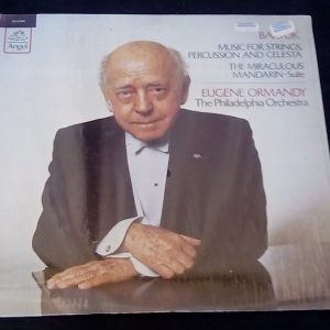 Bartok Music For Strings, Percussion And Celesta Ormandy Angel SZ-37608 LP EX