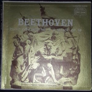 Beethoven Concerto No. 4 Wuhrer Jonel Perlea ‎– Piano VOX STPL 510.640 lp 1959