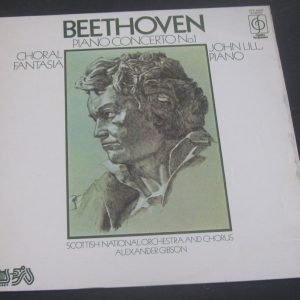Beethoven Concerto No.1 / Choral Fantasia John Lill / Gibson EMI CFP 40232 LP EX