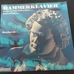Beethoven Hammerklavier Sonata No. 29 Egon Petri Columbia  P 14152 lp ex