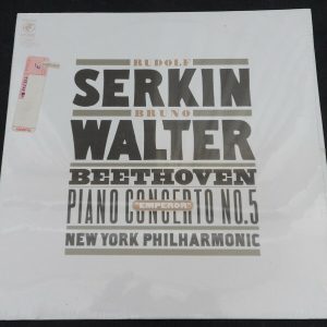 Beethoven Piano Concerto 5 Emperor Walter Serkin Columbia Odyssey Y 34607 lp New