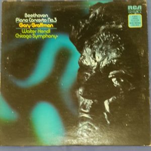Beethoven – Piano Concerto No. 3 Walter Hendl Gary Graffman  RCA VICS-1059 LP
