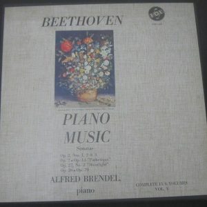 Beethoven Piano Sonatas  Alfred Brendel ?  VOX  ?– SVBX 5420 3 LP BOX EX