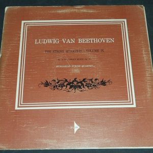 Beethoven  String Quartet  Hungarian String Quartet The Record Society 6050 lp