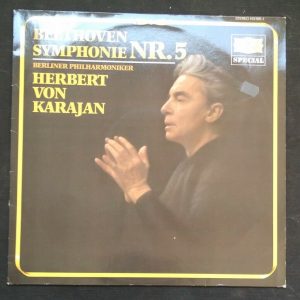 Beethoven Symphonie Nr. 5 Karajan   DGG 413 595-1 lp EX
