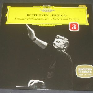 Beethoven Symphony No. 3 Eroica BPO /  KARAJAN  DGG 138 802 Germany lp EX
