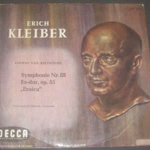 Beethoven Symphony No. 3 Eroica Kleiber Decca ‎ LXT 5215 LP ED1