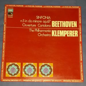 Beethoven Symphony No.5 Klemperer HMV EMI 3 C 065-00798 LP