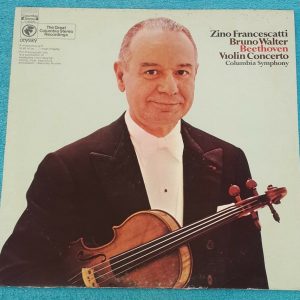 Beethoven Violin Concerto Francescatti / Walter Columbia Odyssey Y 30042 LP
