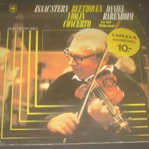 Beethoven ‎- Violin Concerto Stern / Barenboim CBS 76477 LP EX