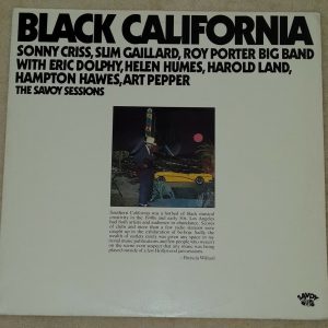 Black California – Criss , Dolphy , Pepper Etc Savoy Sessions 2 LP Gatefold EX++