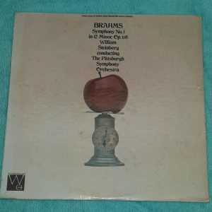 Brahms Symphony No. 1 William Steinberg Westminster Gold WGS 8166 LP EX