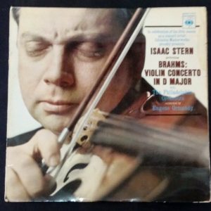 Brahms – Violin Concerto Isaac Stern  Ormandy  CBS 72094 ED1 LP
