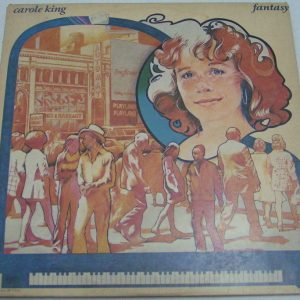 CAROLE KING – FANTASY 12″ LP Original 1973 PRESSING ODE SP 77018 female vocal