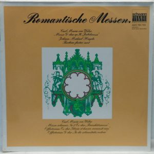 Carl Maria von Weber – Mass Nr. 2 JUBLEMESSE / Missa Solemnis Nr. 2 SCHWANN 2LP