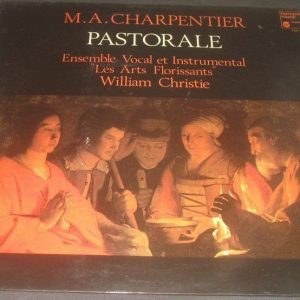 Charpentier Pastorale  / Les Arts Florissants , William Christie  HM 1082 LP