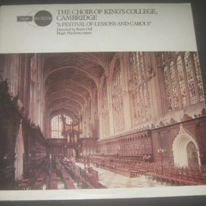 Choir Of King’s College Cambridge Boris Ord  Hugh McLean  ARGO ECS 659 LP EX